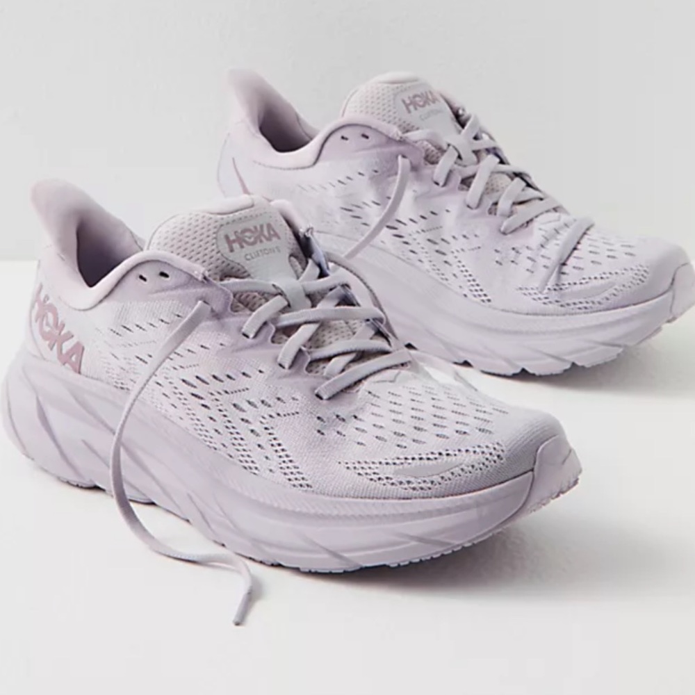 HOKA Purple Clifton 8 Sneakers US 7.5